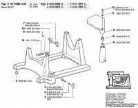 Bosch 0 601 591 003  Portable Planer 220 V / Eu Spare Parts